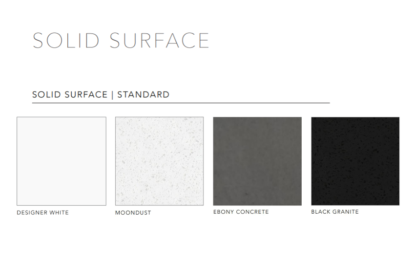 Hilo Bench - Solid Surface