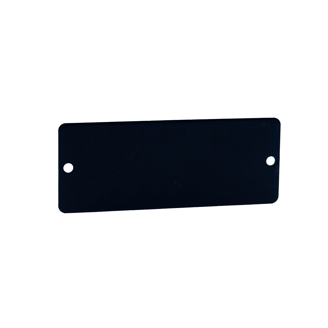 Blank Rectangle Name Plate (50-Pack)