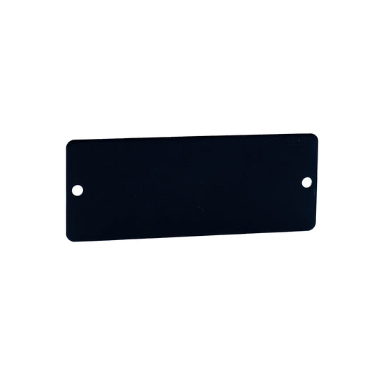 Blank Rectangle Name Plate (50-Pack)