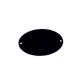 Oval Blank Name Plate (50 Pack)