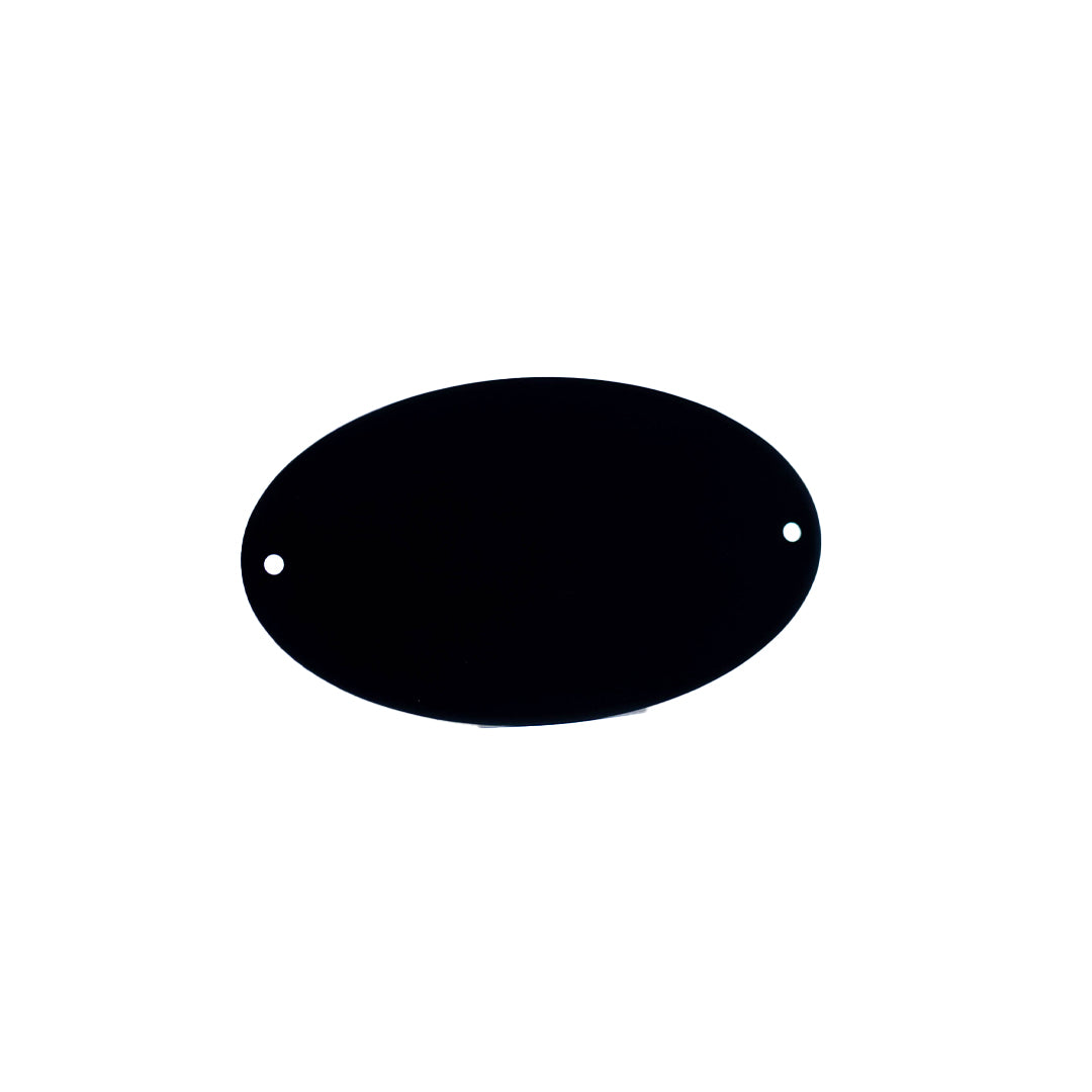 Oval Blank Name Plate (50 Pack)