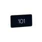 Rectangle Number Plate - Blank or Engraved (15-Pack)
