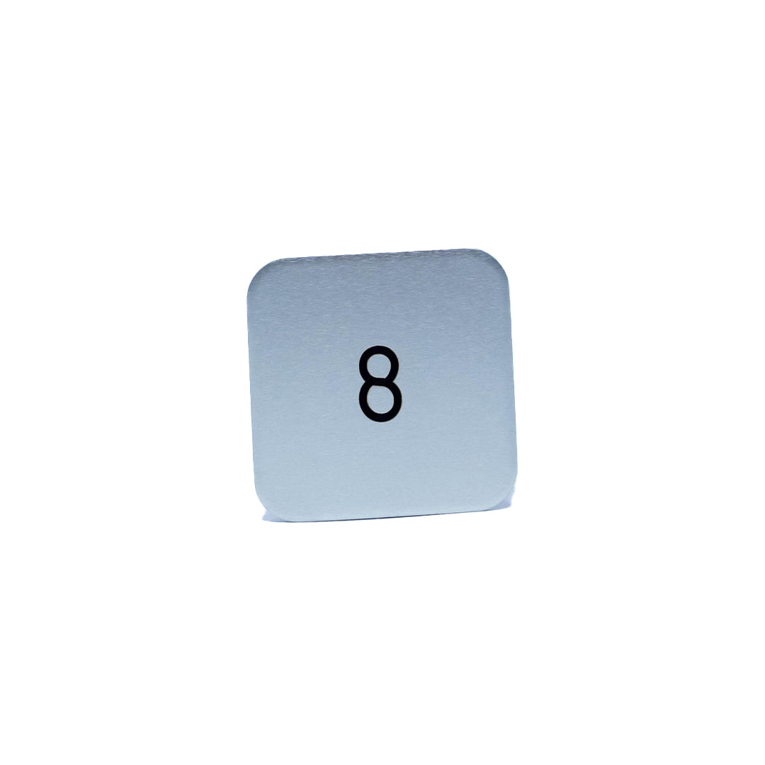 Square Number Plate (20-Pack)