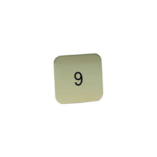 Square Number Plate (20-Pack)
