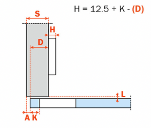 Hinge Kit - Glass Doors (10-Pack)